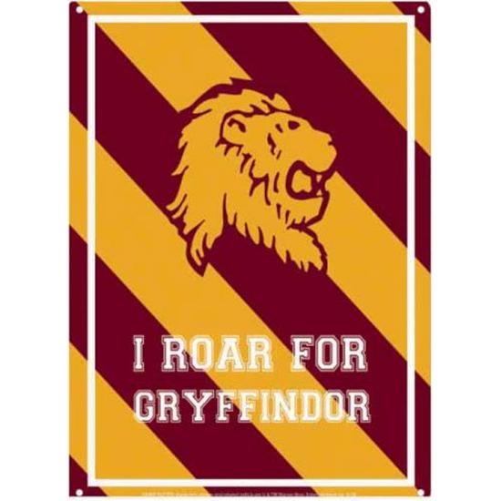 Harry Potter: Harry Potter Tin Sign Roar Gryffindor 21 x 15 cm
