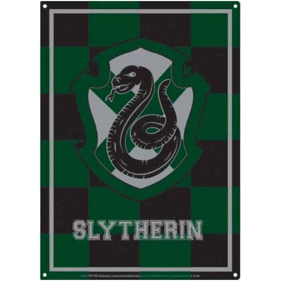 Harry Potter: Harry Potter Tin Sign Slytherin 21 x 15 cm