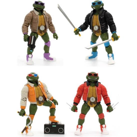Ninja Turtles: Street Gang Exclusive Set #1 BST AXN Action Figures 13 cm