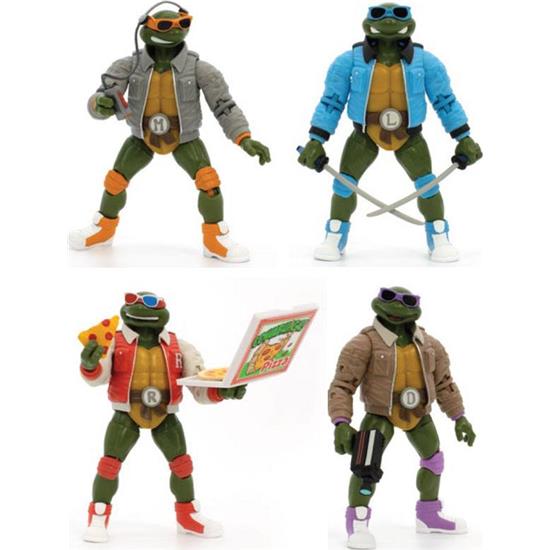 Ninja Turtles: Street Gang Exclusive Set #2 BST AXN Action Figures 13 cm