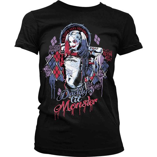 Suicide Squad: Suicide Squad Harley Quinn T-Shirt (damemodel)