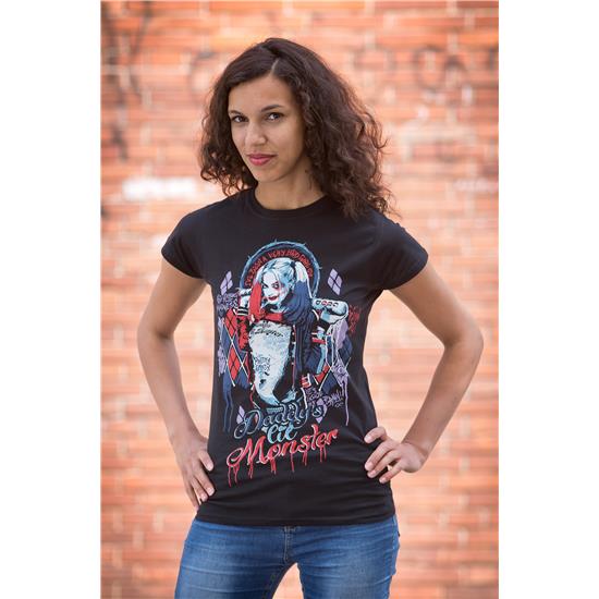 Suicide Squad: Suicide Squad Harley Quinn T-Shirt (damemodel)