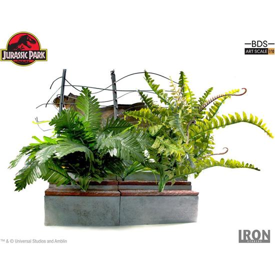 Jurassic Park & World: Jurassic Park Art Scale Diorama 1/10 T-Rex Attack Set A 56 cm