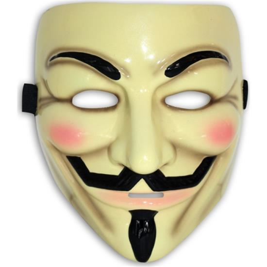 V For Vendetta: Officiel Guy Fawkes Deluxe Maske