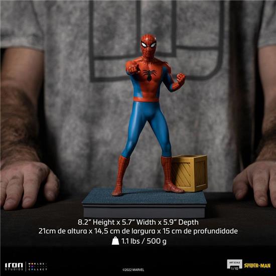 Spider-Man: Spider-Man (1967 Animated TV Series) Art Scale Statue 1/10 21 cm