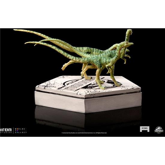 Jurassic Park & World: Compsognathus Icons Statue 5 cm