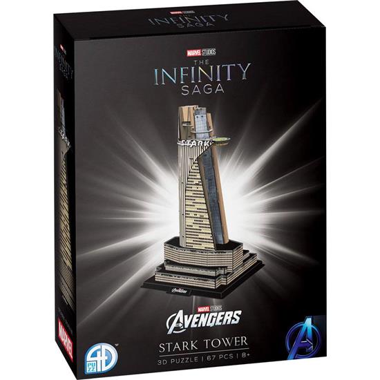 Marvel: Avengers: Stark Tower 3D Puzzle The Infinity Saga  