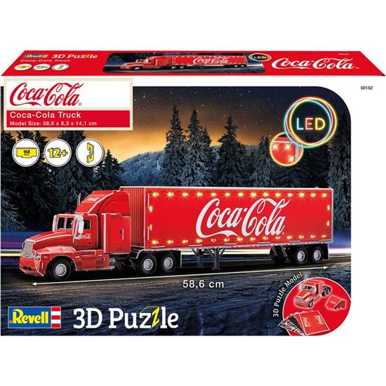 Coca Cola: Truck LED Edition 3D Puzzle 