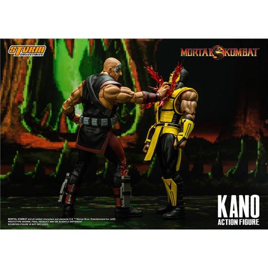 Mortal Kombat: Kano Action Figure 1/12 18 cm