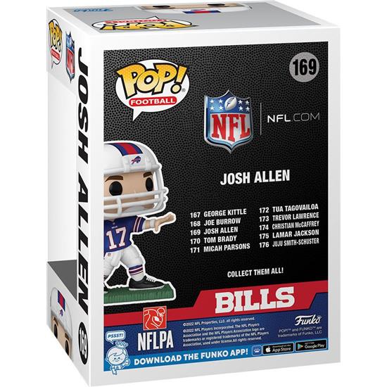 NFL: Josh Allen (Away) POP! Football Vinyl Figur (#169)