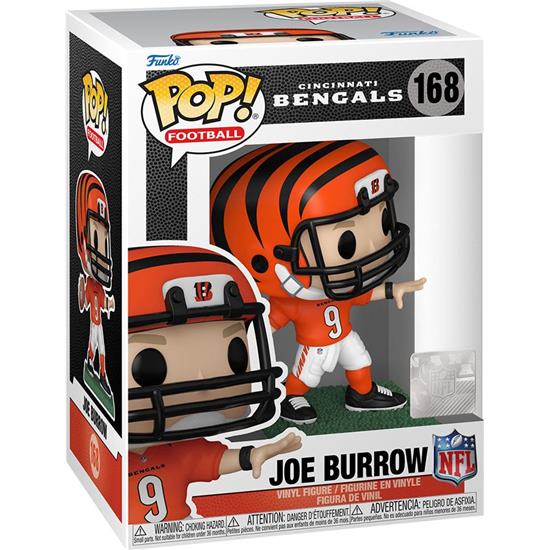 NFL: Joe Burrow POP! Football Vinyl Figur (#168)
