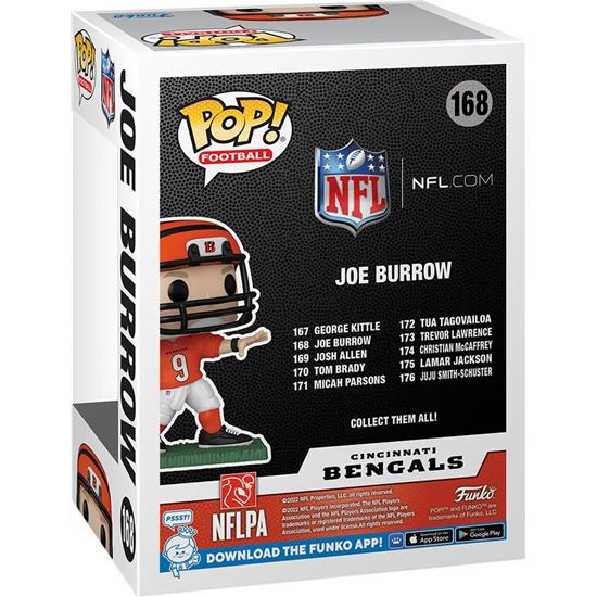 NFL: Joe Burrow POP! Football Vinyl Figur (#168)
