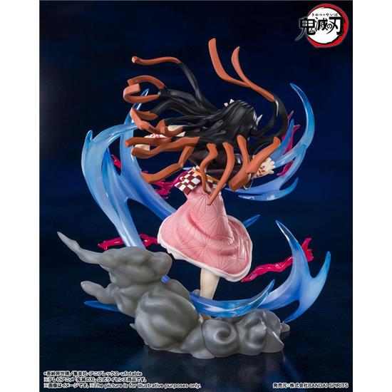 Manga & Anime: Nezuko Kamado Demon Form Advancing FiguartsZERO Statue 20 cm