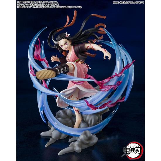 Manga & Anime: Nezuko Kamado Demon Form Advancing FiguartsZERO Statue 20 cm