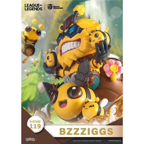 League Of Legends: Beemo & BZZZiggs D-Stage Diorama 15 cm