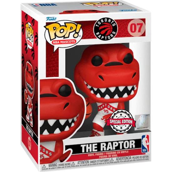 NBA: The Raptor Exclusive POP! Basketball Vinyl Figur (#07)