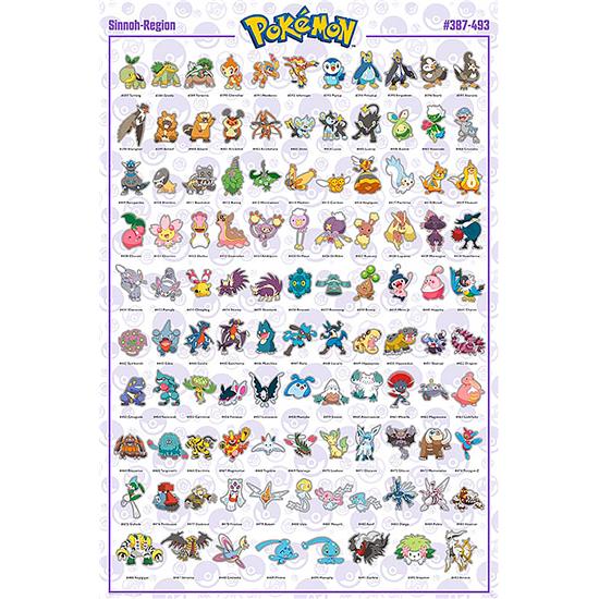 Pokémon: Sinnoh Region Plakat