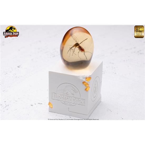 Jurassic Park & World: Elephant Mosquito in Amber 10 cm Statue