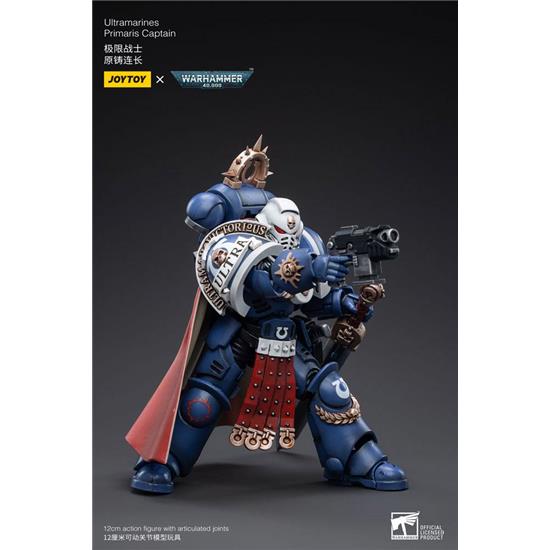 Warhammer: Ultramarines Primaris Captain Action Figure 1/18 12 cm
