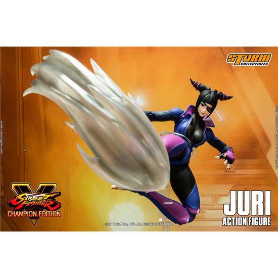 Street Fighter: Juri Han Champion Edition Action Figure 1/12 18 cm