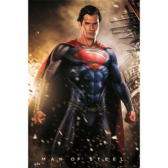 Superman: Man Of Steel - Explosion plakat