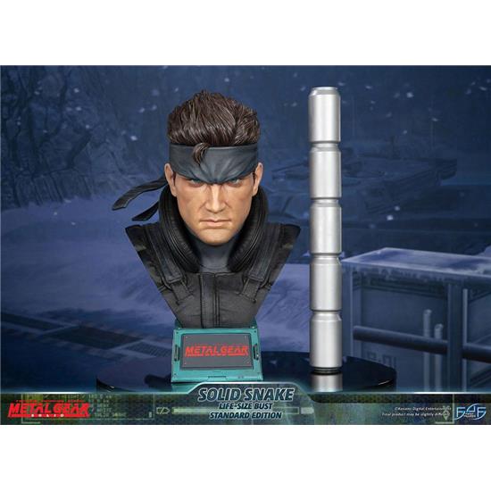 Metal Gear: Solid Snake Life-Size Buste 1/1 56 cm