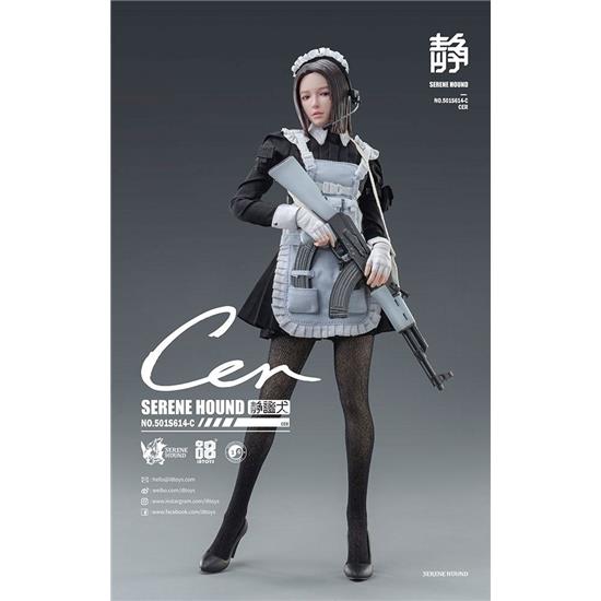 Original Character: Cer Serene Hound Troop Action Figure 1/6 30 cm