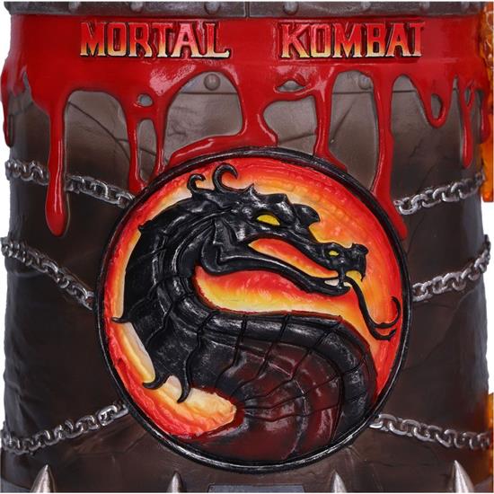 Mortal Kombat: Tankard Mortal Kombat Logo 15 cm