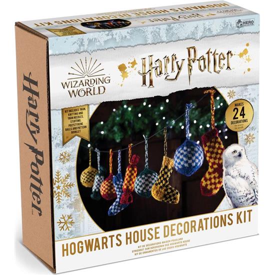 Harry Potter: Hogwarts Julepynt Strik-Selv Kit