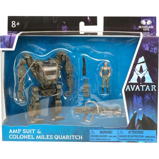 Avatar: Amp Suit & Colonel Miles Quaritch Deluxe Medium Action Figure