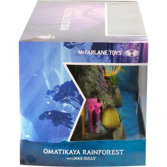 Avatar: Omatikaya Rainforest with Jake Sully Deluxe Playset