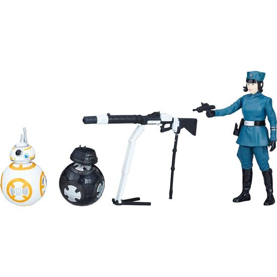 Star Wars: Rose (First Order Disguise) & BB-8 & BB-9E (Episode VIII) - Force Link 2.0 Action Figur 2-Pak