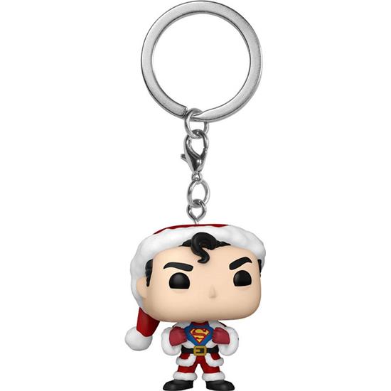 Superman: Superman Santa Pocket POP! Nøglering