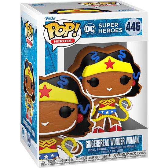 DC Comics: Gingerbread Wonder Woman POP! Holiday Vinyl Figur (#446)