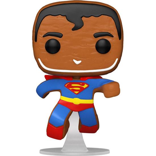 Superman: Gingerbread Superman POP! Holiday Vinyl Figur (#443)