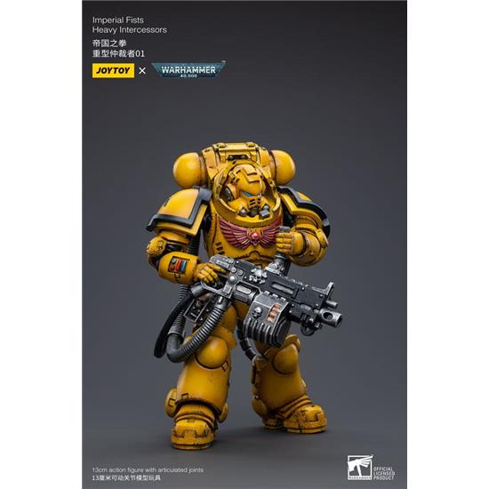 Warhammer: Imperial Fists Heavy Intercessors 01 Action Figure 1/18 13 cm