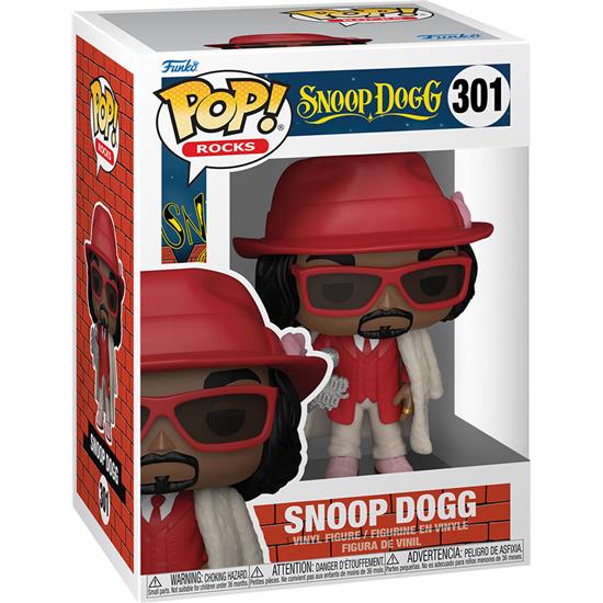 Snoop Doggy Dog: Snoop Dogg POP! Rocks Vinyl Figur (#301)