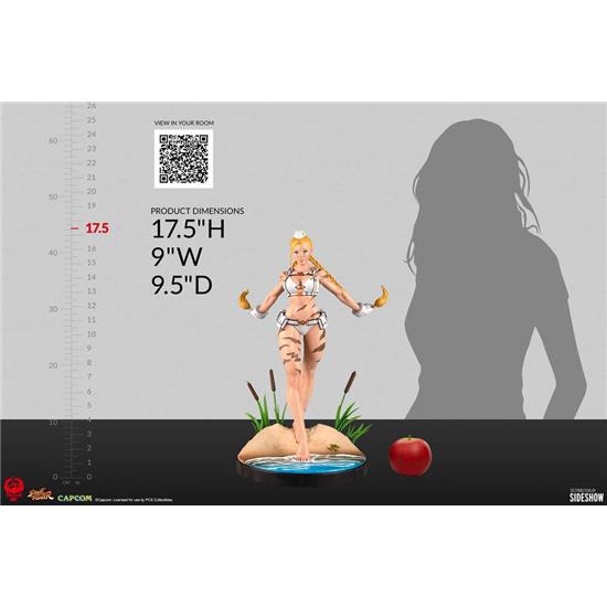 Street Fighter: Cammy: Player 2 Statue 1/4 44 cm
