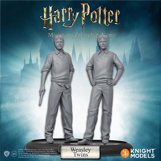 Harry Potter: Harry Potter Miniatures 35 mm 2-pack Fred & George Weasley