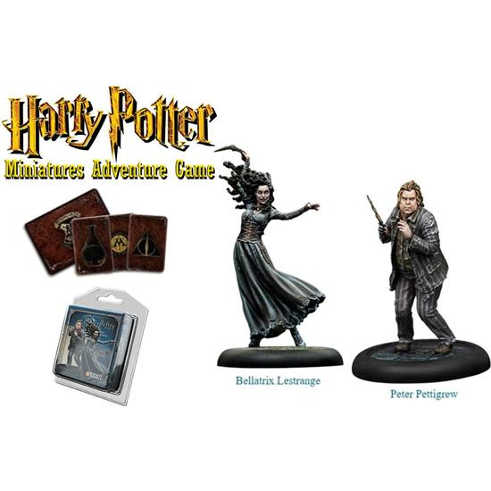 Harry Potter: Harry Potter Miniatures 35 mm 2-pack Bellatrix & Wormtail