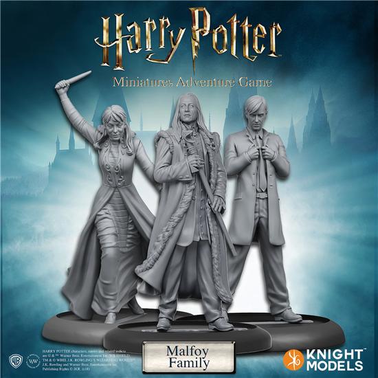 Harry Potter: Harry Potter Miniatures 35 mm 3-pack Malfoy Family