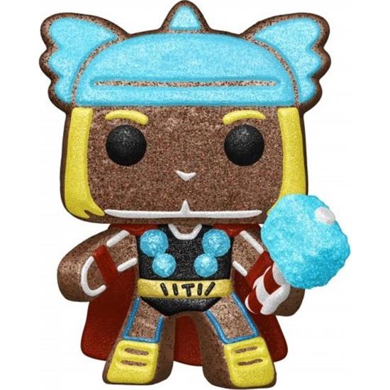 Thor: Gingerbread Thor Glitter Exclusive POP! Holiday Vinyl Figur (#938)
