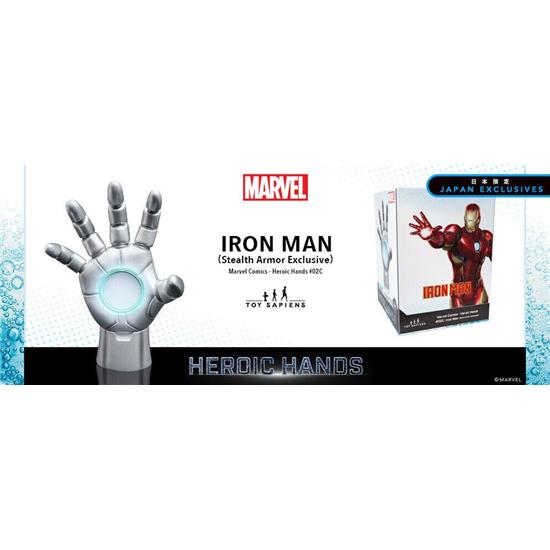 Marvel: Iron Man Grey Armor Hand 23 cm Life-Size Statue 