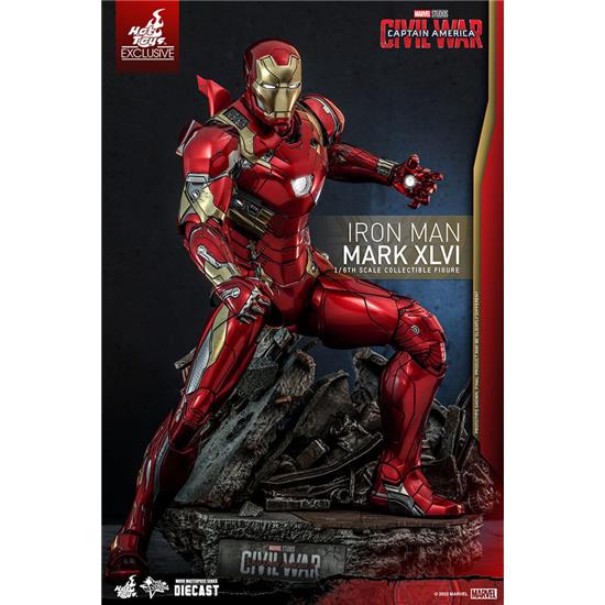 Marvel: Iron Man Mark XLVI 32 cm 1/6 Movie Masterpiece Action Figure