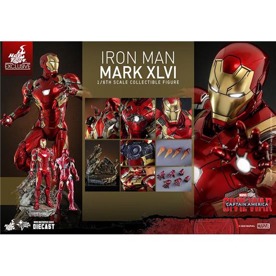 Marvel: Iron Man Mark XLVI 32 cm 1/6 Movie Masterpiece Action Figure