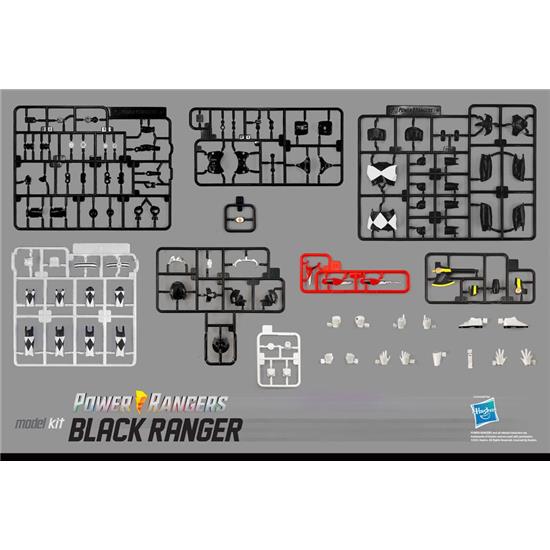 Power Rangers: Black Ranger 13 cm