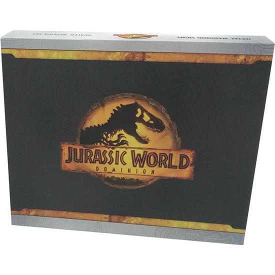 Jurassic Park & World: Warning Signs Mini Replica 