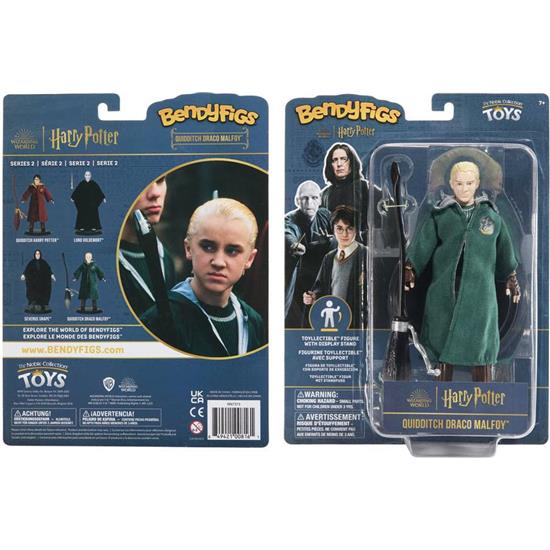 Harry Potter: Draco Malfoy Quidditch 19 cm Bendyfigs Bendable Figure 
