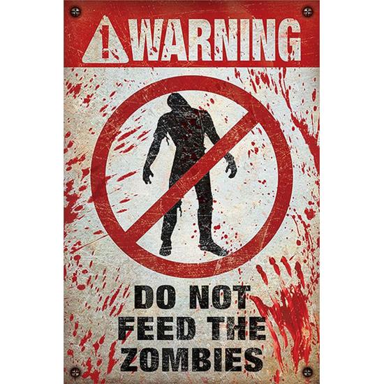 Zombies: Warning plakat