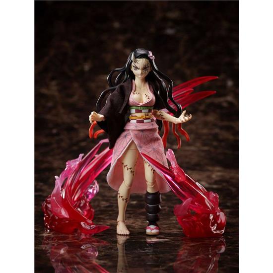 Manga & Anime: Nezuko Kamado Demon Advancing Version Action Figure 1/12 15 cm